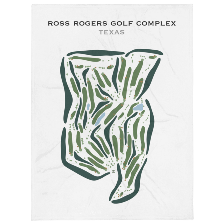 Ross Rogers Golf Complex, Texas - Printed Golf Courses