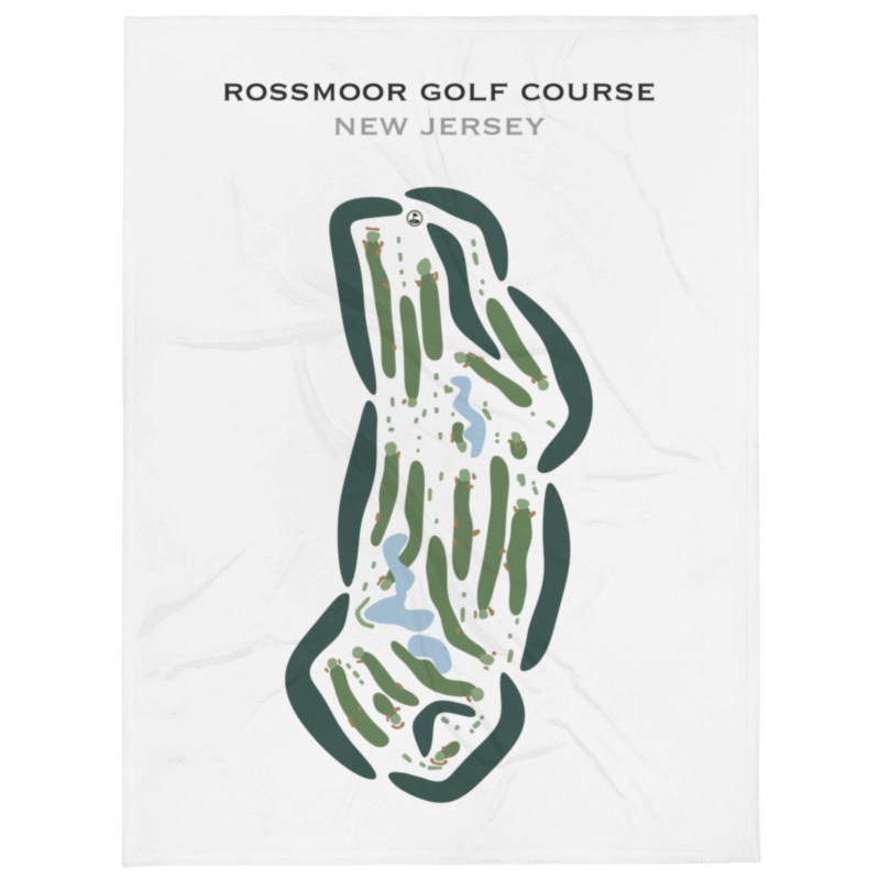Rossmoor Golf Course, New Jersey - Printed Golf Courses
