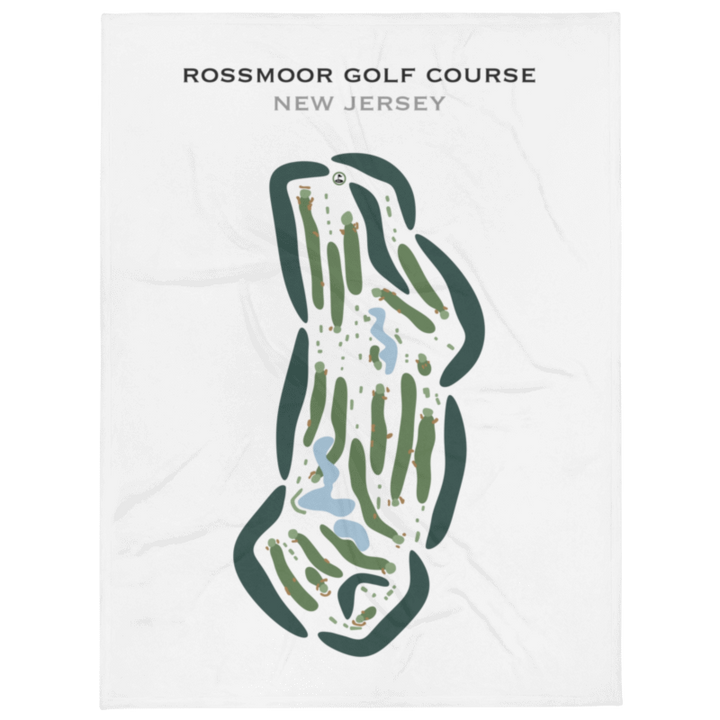 Rossmoor Golf Course, New Jersey - Printed Golf Courses