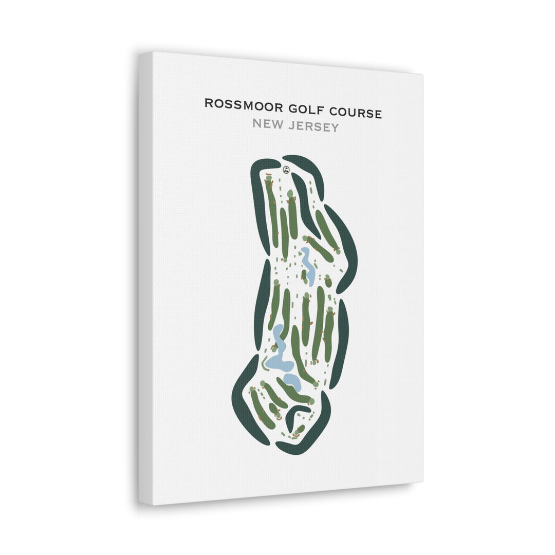 Rossmoor Golf Course, New Jersey - Printed Golf Courses