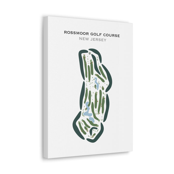 Rossmoor Golf Course, New Jersey - Printed Golf Courses