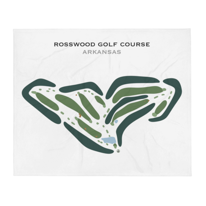 Rosswood Golf Course, Arkansas - Printed Golf Courses