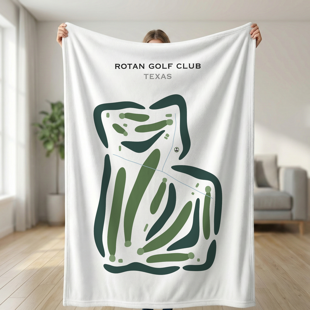 Rotan Golf Club, Texas - Printed Golf Courses