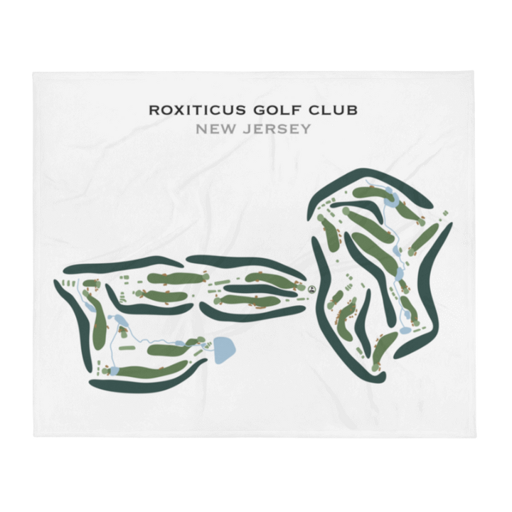 Roxiticus Golf Club, New Jersey - Printed Golf Course