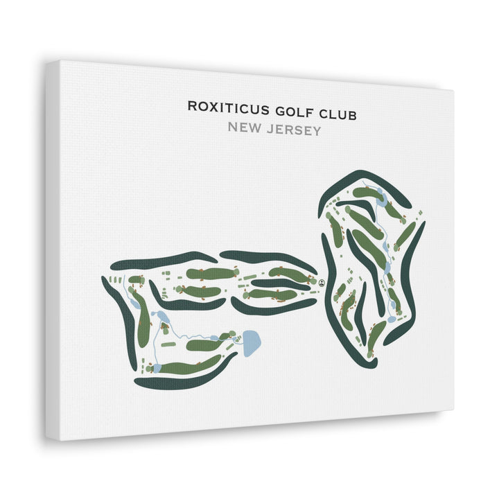 Roxiticus Golf Club, New Jersey - Printed Golf Course