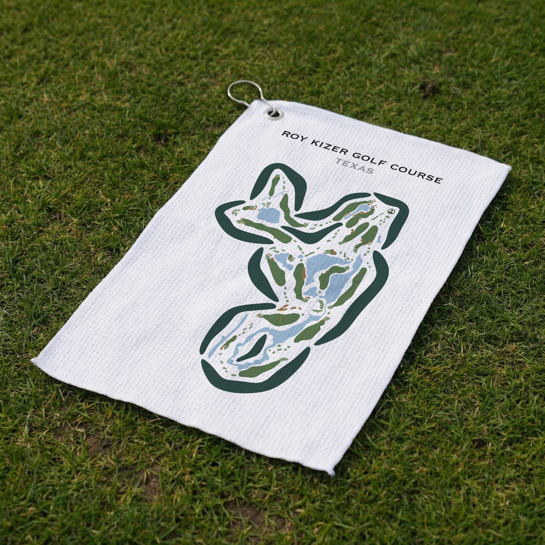 Roy Kizer Golf Course, Texas - Printed Golf Courses
