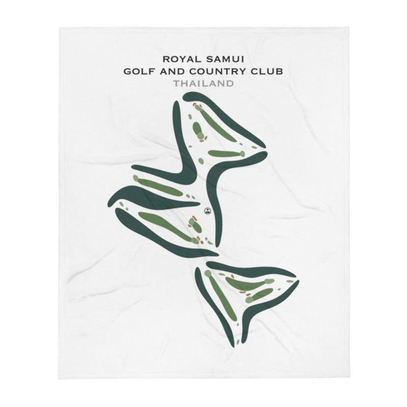 Royal Samui Golf and Country Club, Thailand - Printed Golf Courses - Golf Course Prints