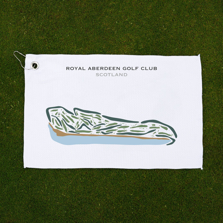 Royal Aberdeen Golf Club, Scotland - Printed Golf Courses