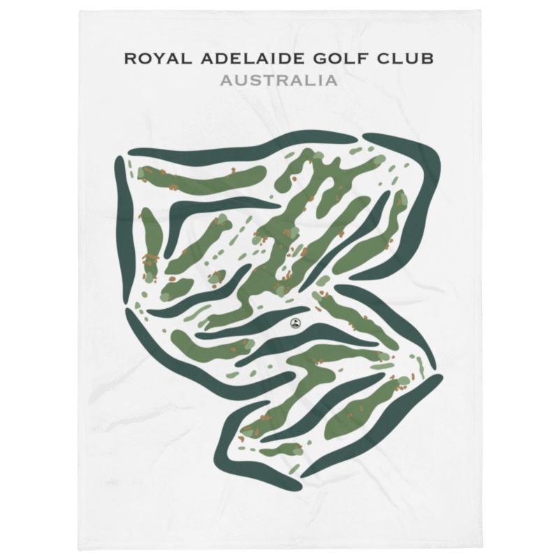 Royal Adelaide Golf Club, Australia - Printed Golf Courses