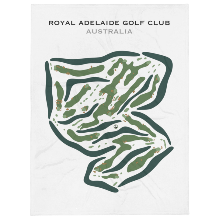 Royal Adelaide Golf Club, Australia - Printed Golf Courses