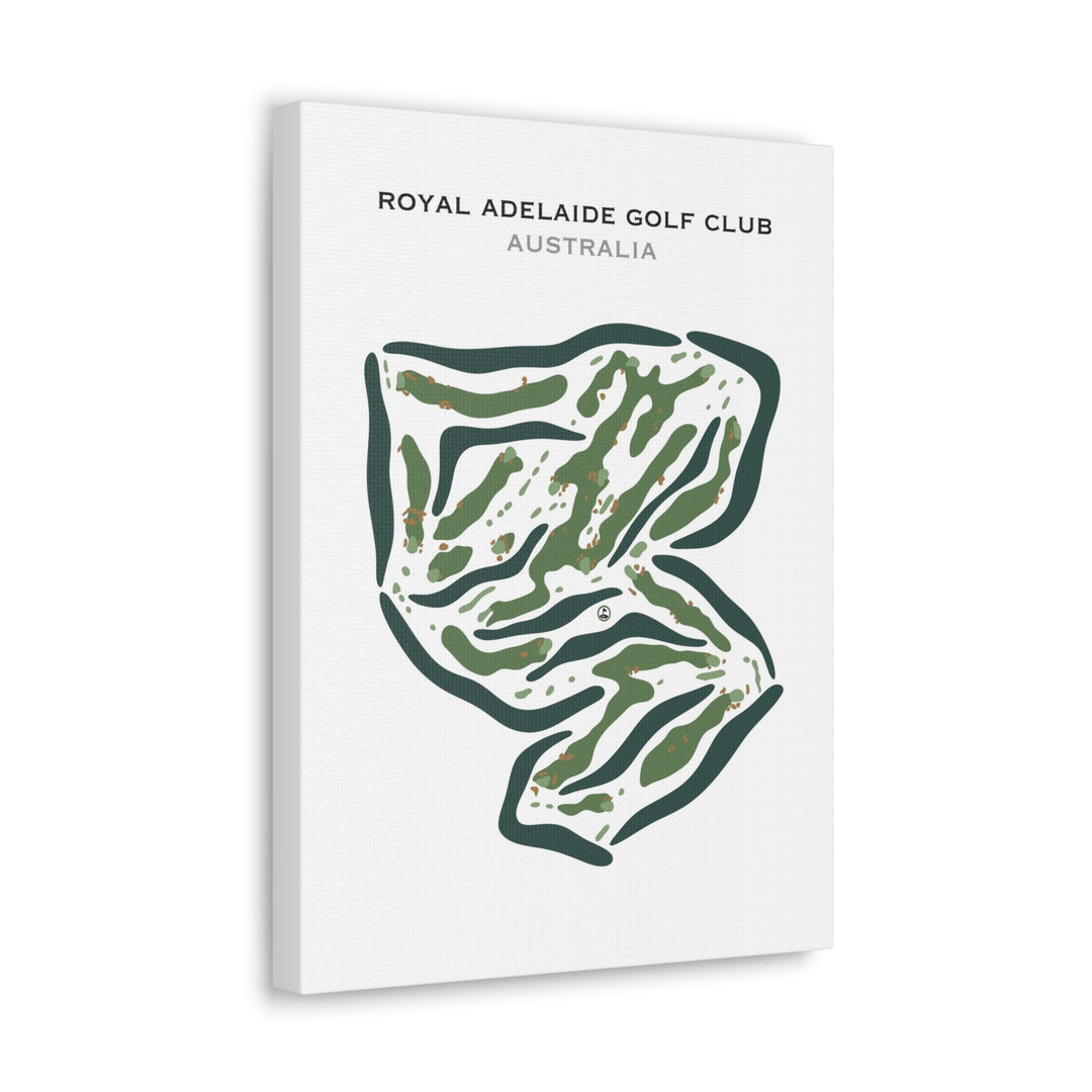 Royal Adelaide Golf Club, Australia - Printed Golf Courses