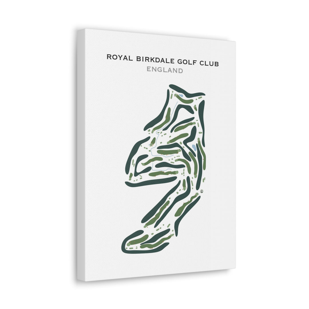 Royal Birkdale Golf Club, England - Printed Golf Course