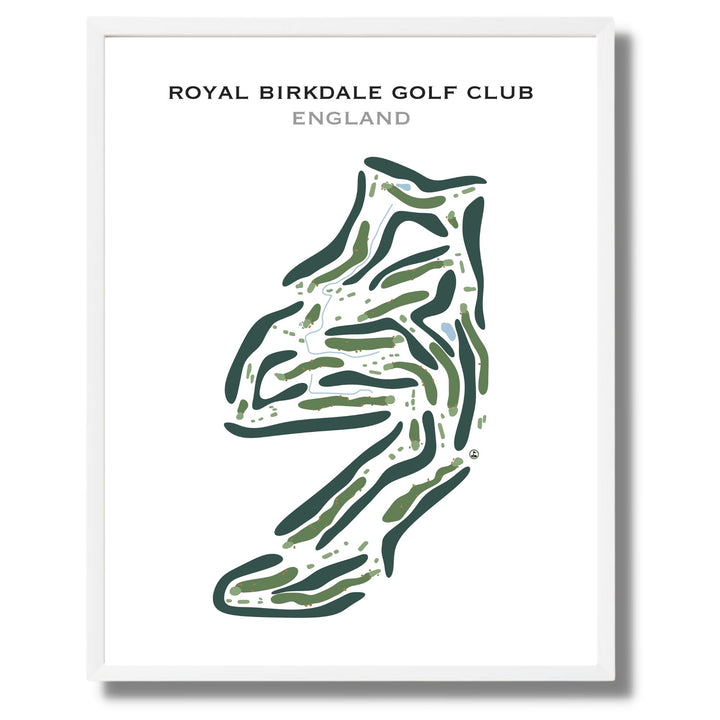 Royal Birkdale Golf Club, England - Printed Golf Course