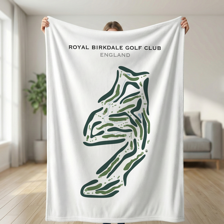 Royal Birkdale Golf Club, England - Printed Golf Course
