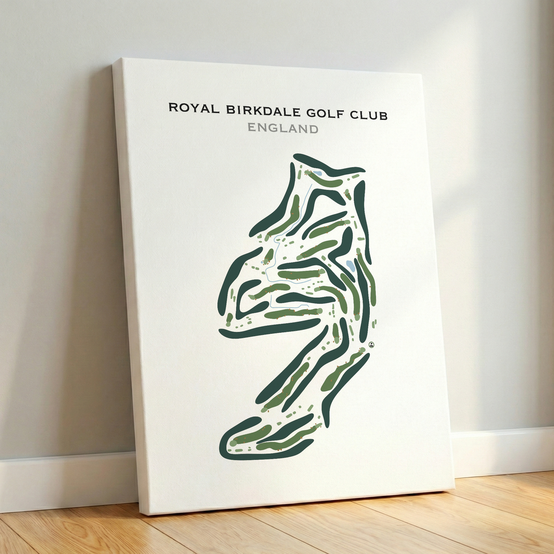 Royal Birkdale Golf Club, England - Printed Golf Course