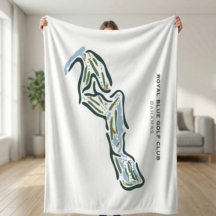 Royal Blue Golf Club, Bahamas - Printed Golf Courses