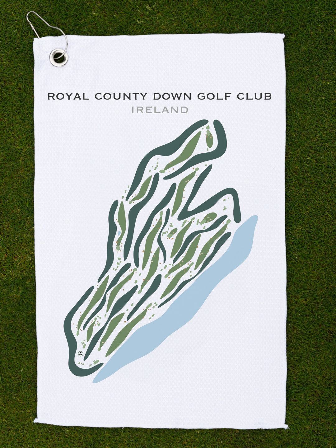 Royal County Down Golf Club, Ireland - Printed Golf Courses