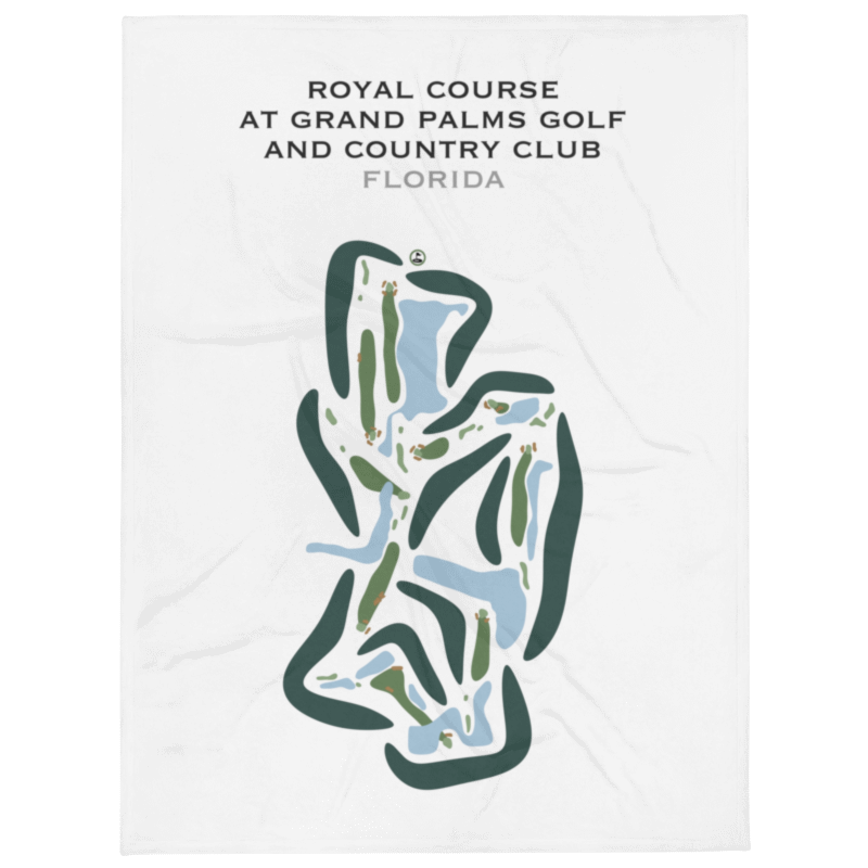 Royal Course at Grand Palms Golf & Country Club, Florida - Printed Golf Courses