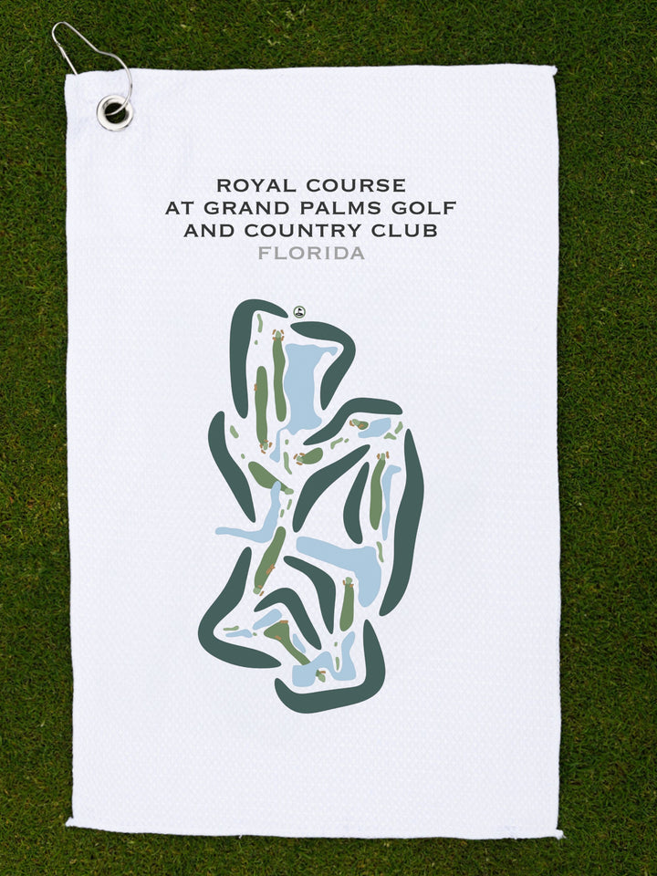 Royal Course at Grand Palms Golf & Country Club, Florida - Printed Golf Courses