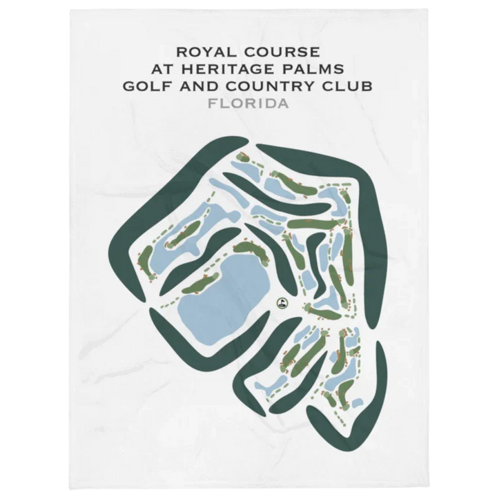 Royal Course at Heritage Palms Golf & Country Club, Florida - Printed Golf Courses