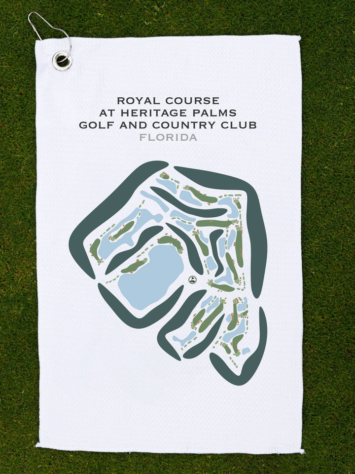 Royal Course at Heritage Palms Golf & Country Club, Florida - Printed Golf Courses