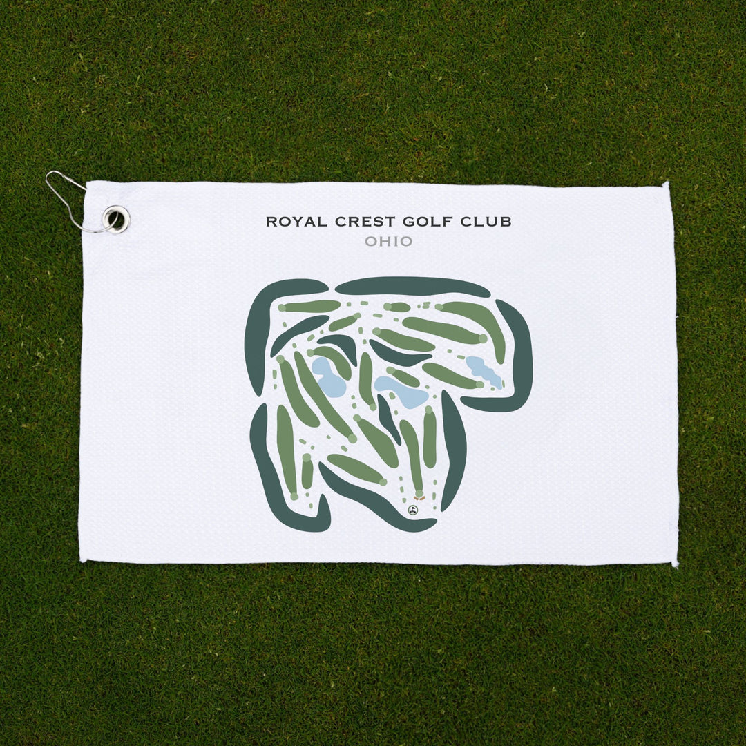 Royal Crest Golf Club, Ohio - Printed Golf Courses