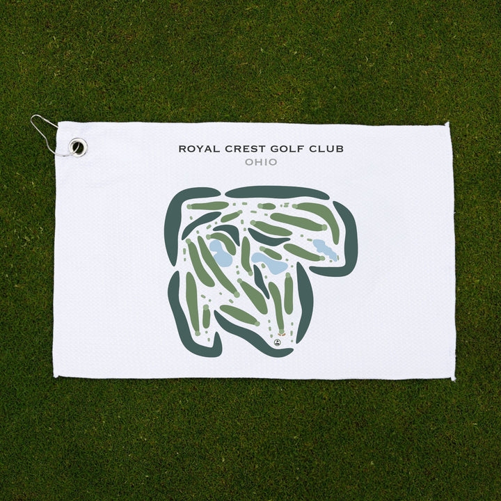 Royal Crest Golf Club, Ohio - Printed Golf Courses