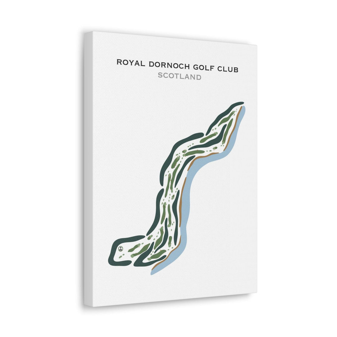 Royal Dornoch Golf Club, Dornoch Scotland - Printed Golf Courses - Golf Course Prints