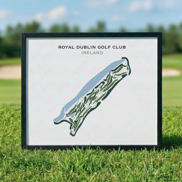 Royal Dublin Golf Club, Ireland - Printed Golf Courses