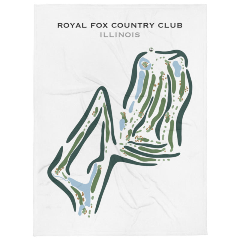 Royal Fox Country Club, Illinois - Printed Golf Courses