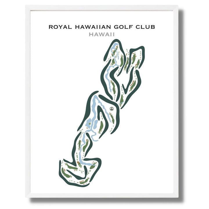 Royal Hawaiian Golf Club, Hawaii - Printed Golf Courses - Golf Course Prints