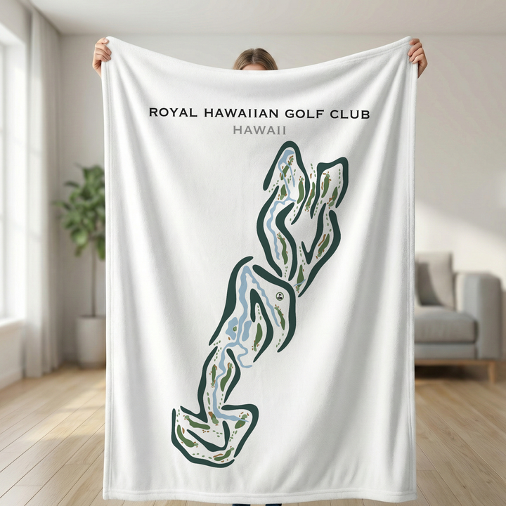 Royal Hawaiian Golf Club, Hawaii - Printed Golf Courses