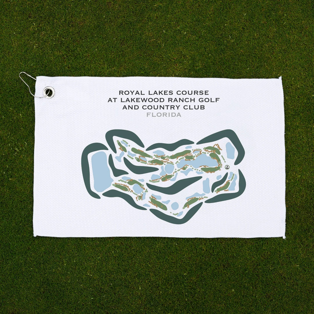 Royal Lakes Course at Lakewood Ranch Golf & Country Club, Florida - Printed Golf Courses