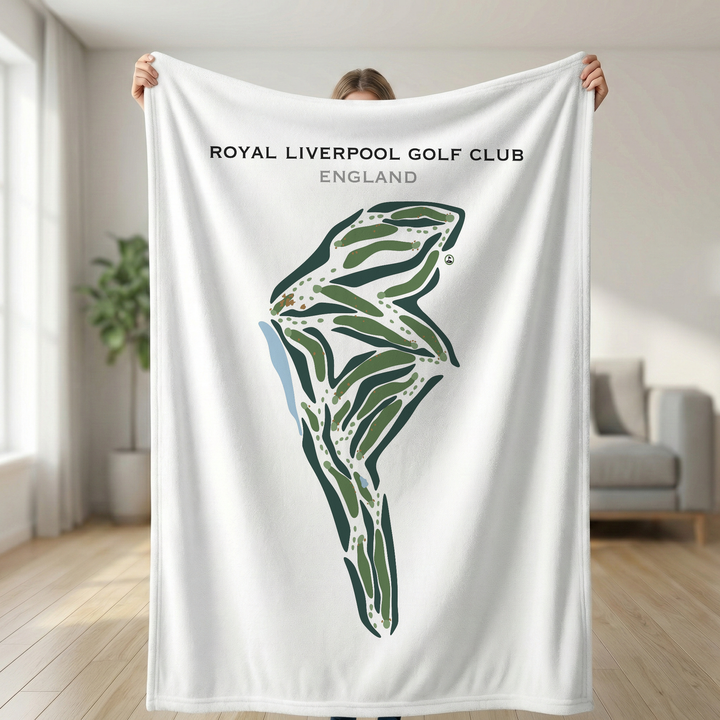 Royal Liverpool Golf Club, England - Printed Golf Courses