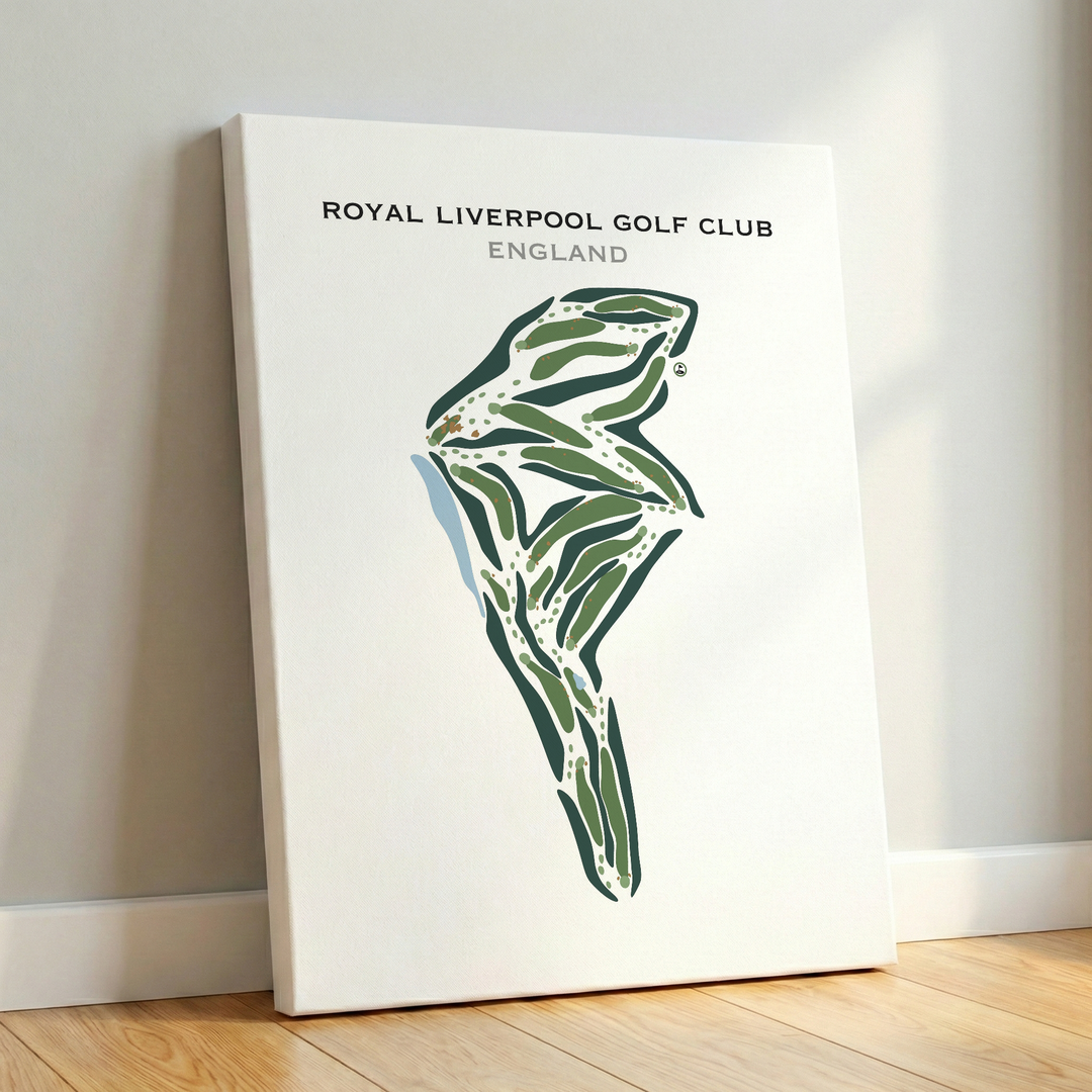 Royal Liverpool Golf Club, England - Printed Golf Courses