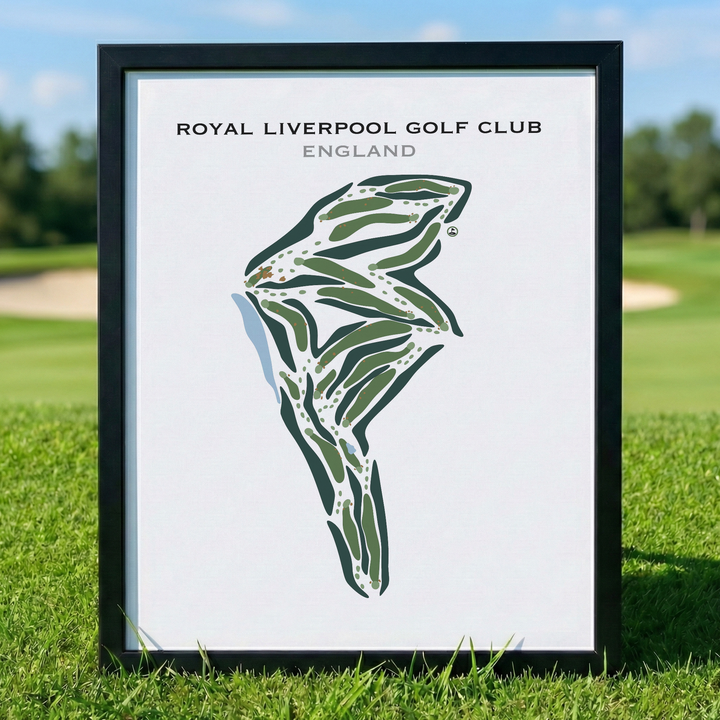 Royal Liverpool Golf Club, England - Printed Golf Courses
