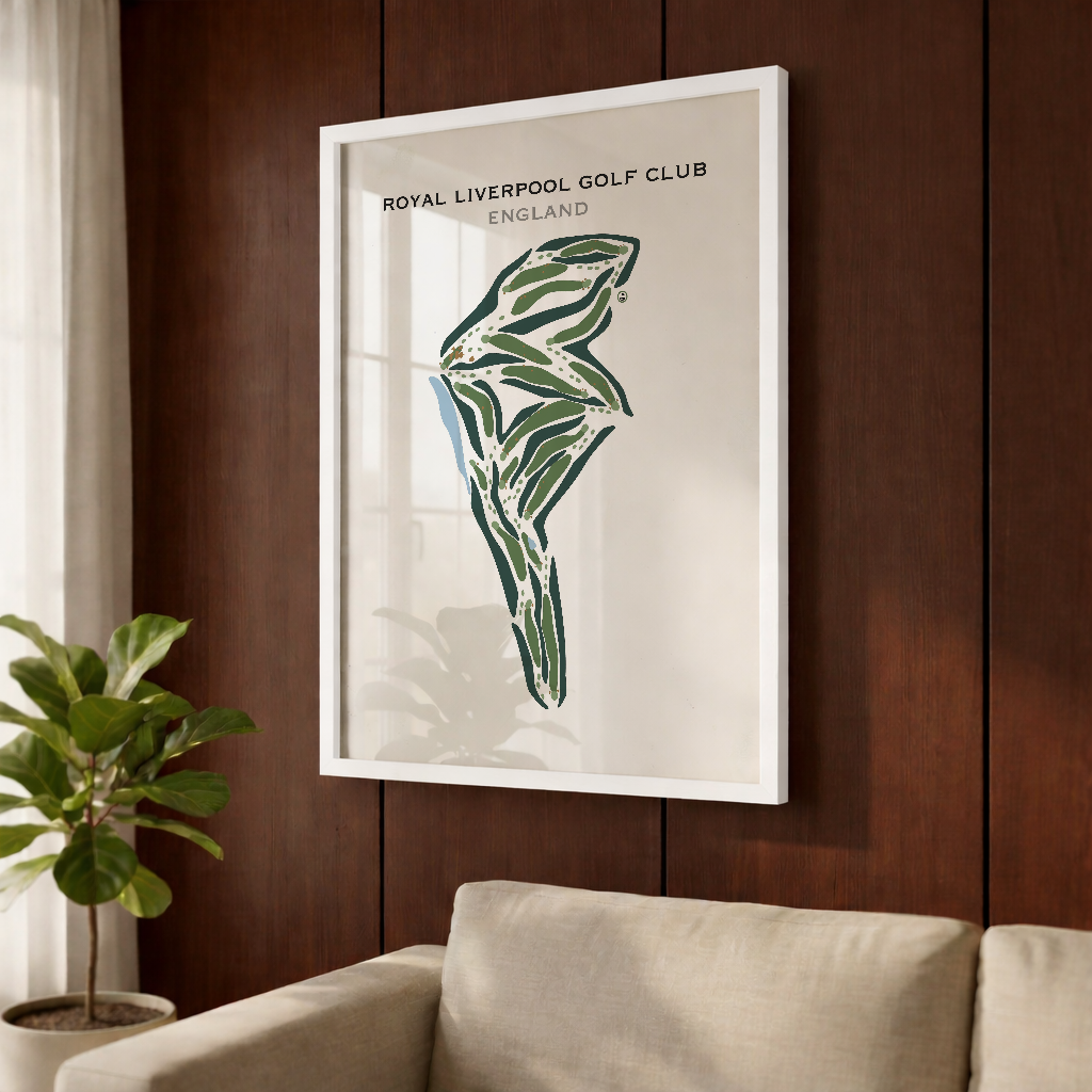 Royal Liverpool Golf Club, England - Printed Golf Courses