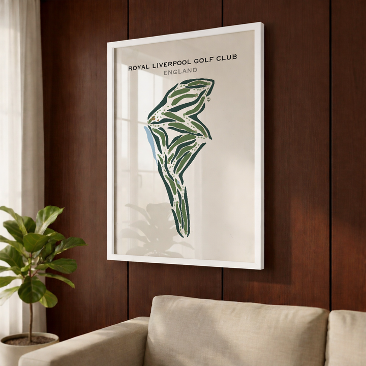 Royal Liverpool Golf Club, England - Printed Golf Courses