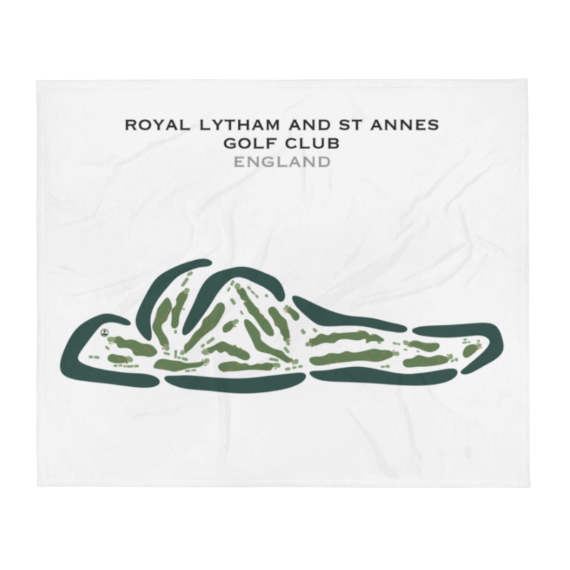 Royal Lytham & St Annes Golf Club, England - Printed Golf Courses