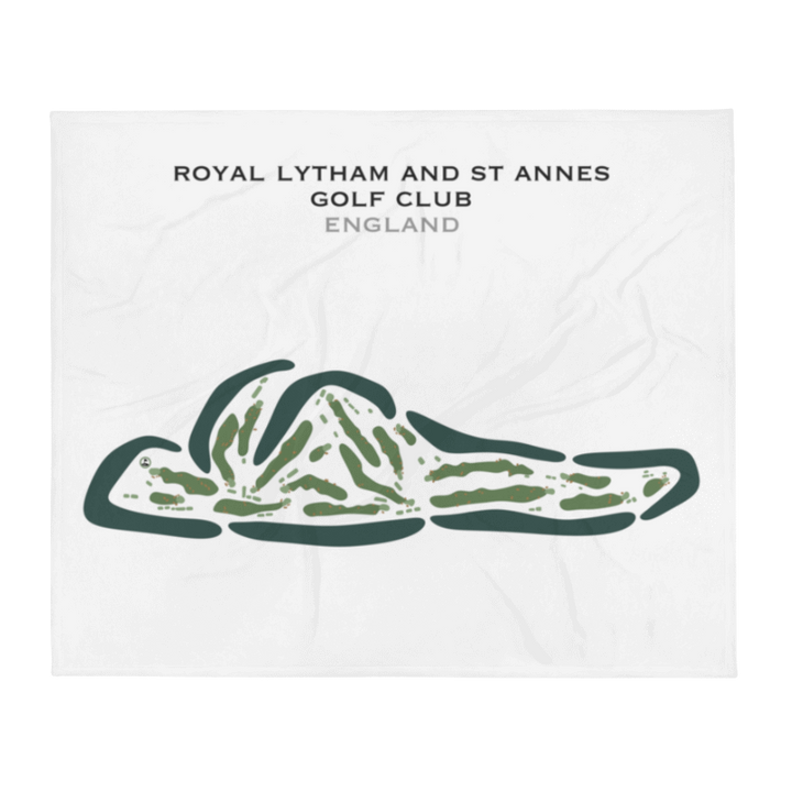 Royal Lytham & St Annes Golf Club, England - Printed Golf Courses