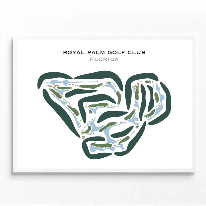 Royal Palm Golf Club, Florida - Printed Golf Courses