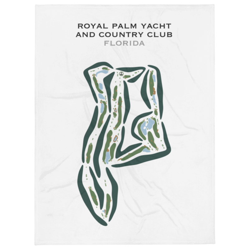 Royal Palm Yacht & Country Club, Florida - Printed Golf Courses