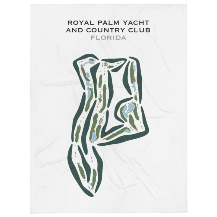 Royal Palm Yacht & Country Club, Florida - Printed Golf Courses