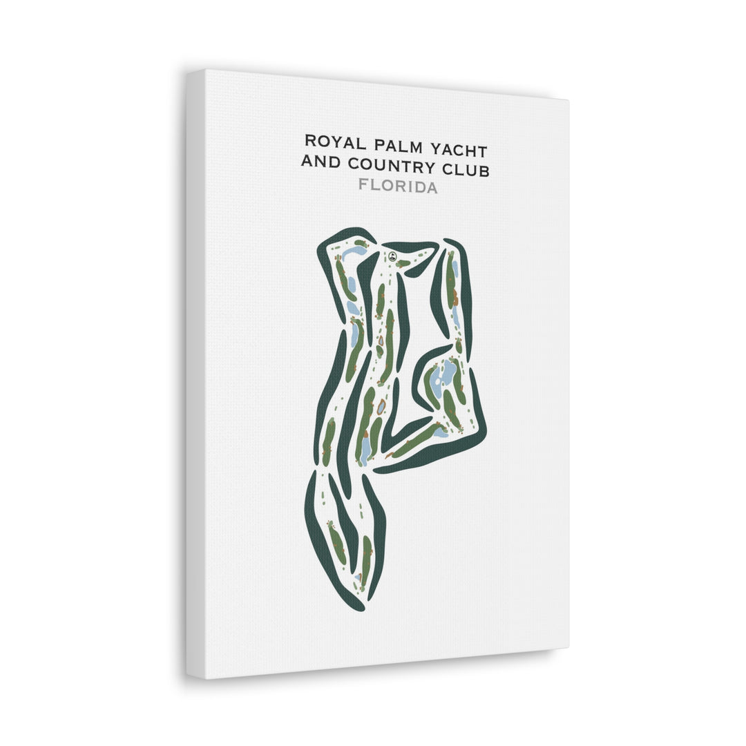 Royal Palm Yacht & Country Club, Florida - Printed Golf Courses