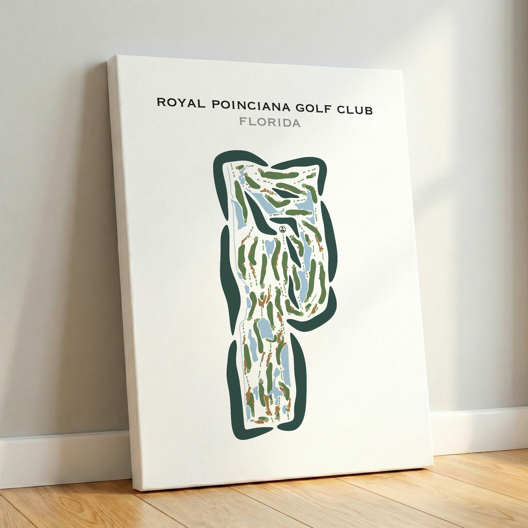Royal Poinciana Golf Club, Florida - Printed Golf Courses