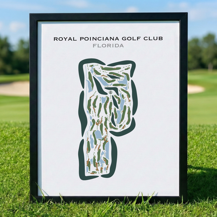 Royal Poinciana Golf Club, Florida - Printed Golf Courses