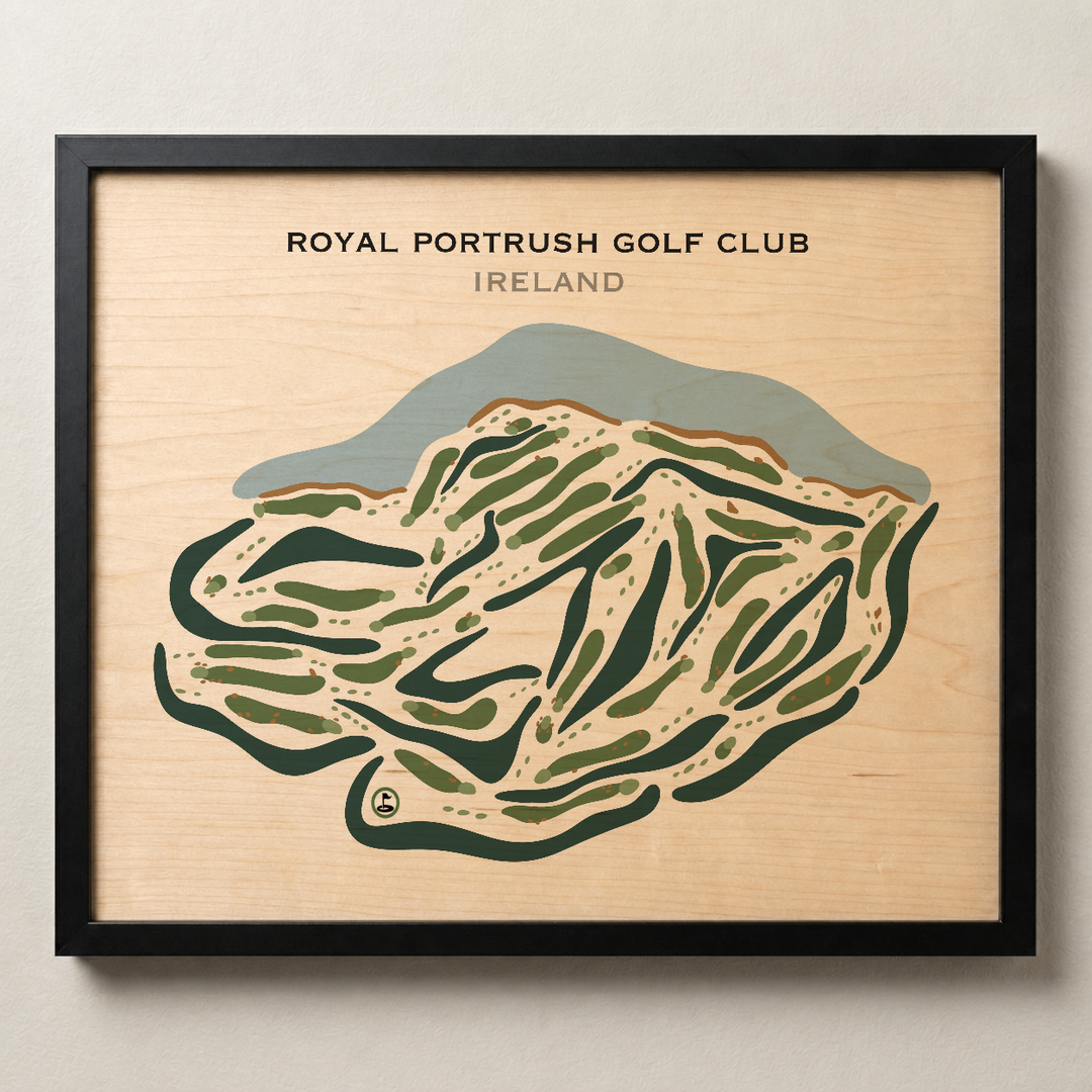 Royal Portrush Golf Club, Northern Ireland - Printed Golf Courses