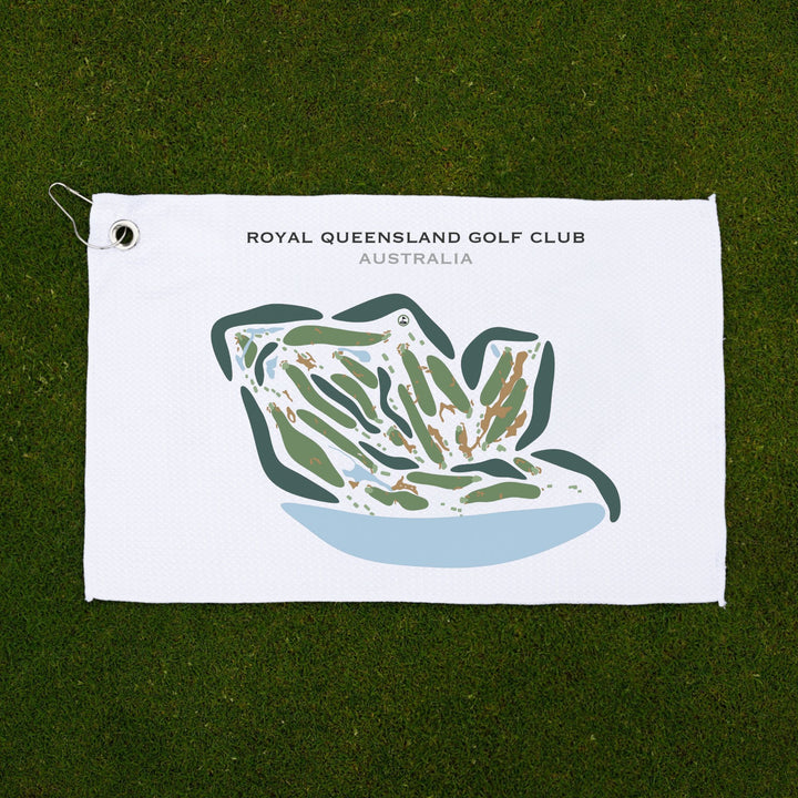 Royal Queensland Golf Club, Australia - Printed Golf Courses