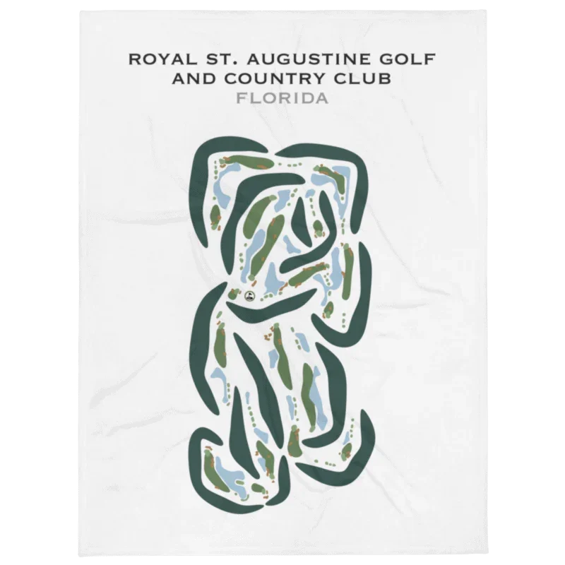 Royal St Augustine Golf and Country Club, Florida - Printed Golf Courses