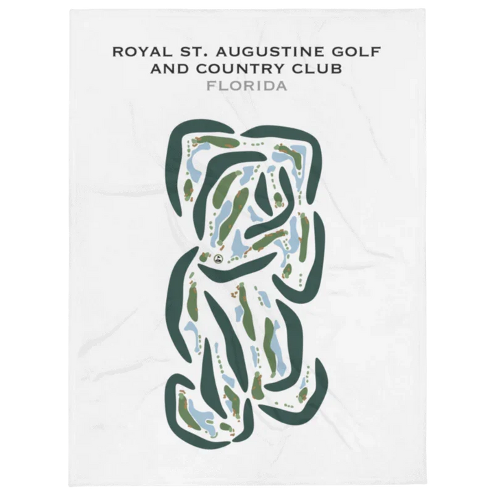 Royal St Augustine Golf and Country Club, Florida - Printed Golf Courses